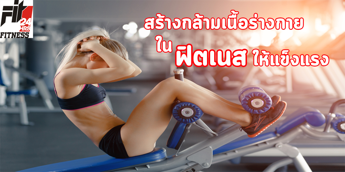 สร้างกล้ามเนื้อ ร่างกาย ใน ฟิตเนส ( Fitness ) ให้แข็งแรง