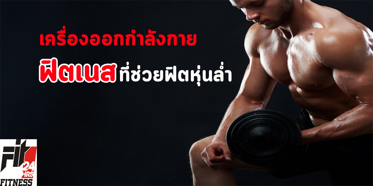 เครื่องออกกำลังกาย ฟิตเนส ( Fitness ) ที่ช่วยฟิตหุ่นล่ำ