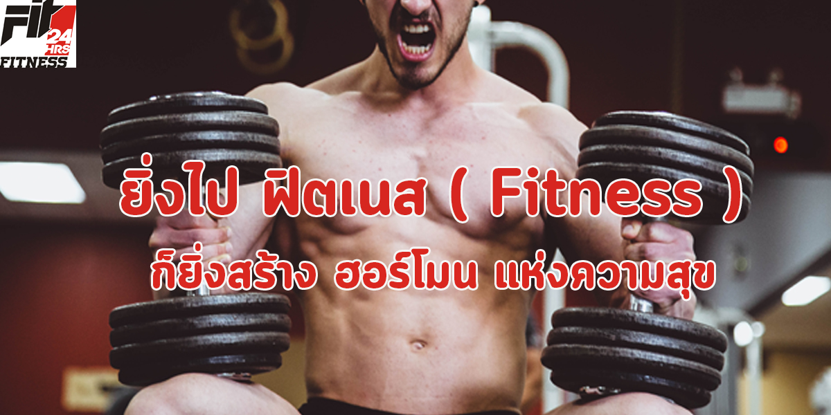 ยิ่งไป ฟิตเนส ( Fitness ) ก็ยิ่งสร้าง ฮอร์โมน แห่งความสุข